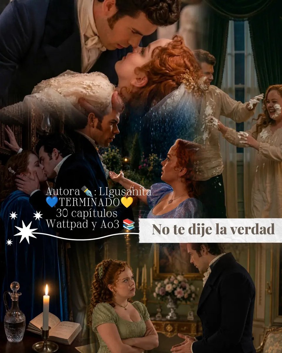 Lu_antmon's tweet photo. 💙 POLIN FANFIC TERMINADO 💛 
Matrimonio por conveniencia. Secretos, rumores y romance.

📚 No te dije la verdad 
✍️ LIgusanita 
💛 30 capítulos 💙

https://t.co/ldIVV5kYjy
Wattpad y Ao3📚 
https://t.co/3kUwKL2umC

#Polin #Bridgerton #Slowburn https://t.co/SqLrtdpSGH