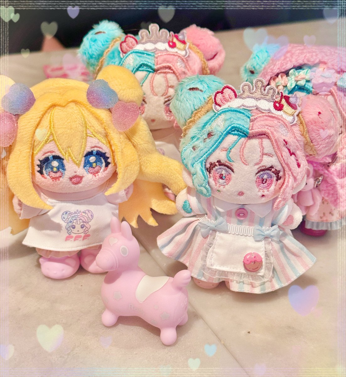 erimode_'s tweet photo. 早く一緒に遊ぼうね！💛🩵🩷

#しおりがいる #えふみぬい https://t.co/tIbpdHsWCb