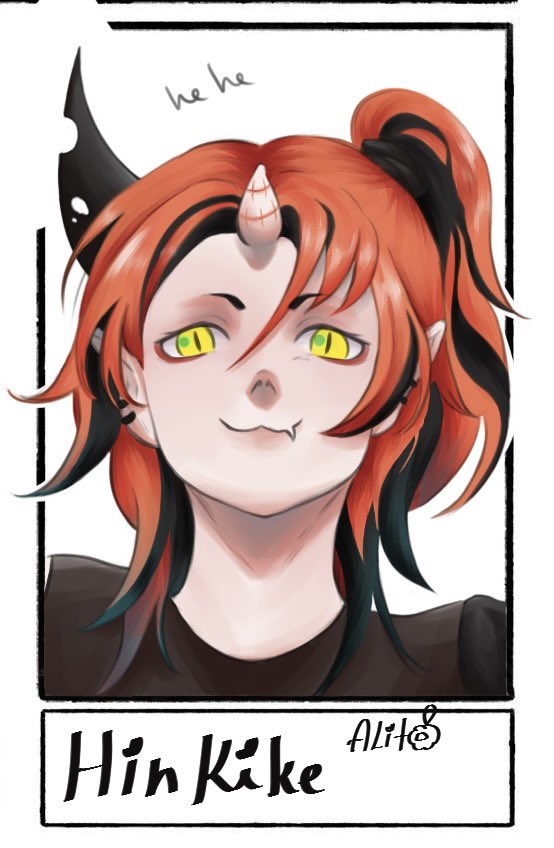 ehe_amogus's tweet photo. Drawing people’s OC is so freaking fun https://t.co/QFsZECBSSf