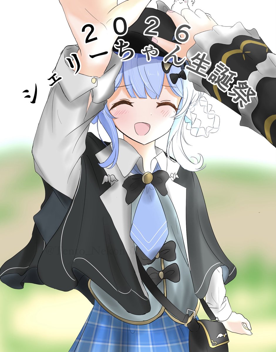 Tento_Nekono1's tweet photo. シェリーちゃん、おめでとう

マジに本当に幸せになってください(懇願)
#橘シェリー生誕祭2026 
　#まのさば二次創作 https://t.co/sByJs65qD3