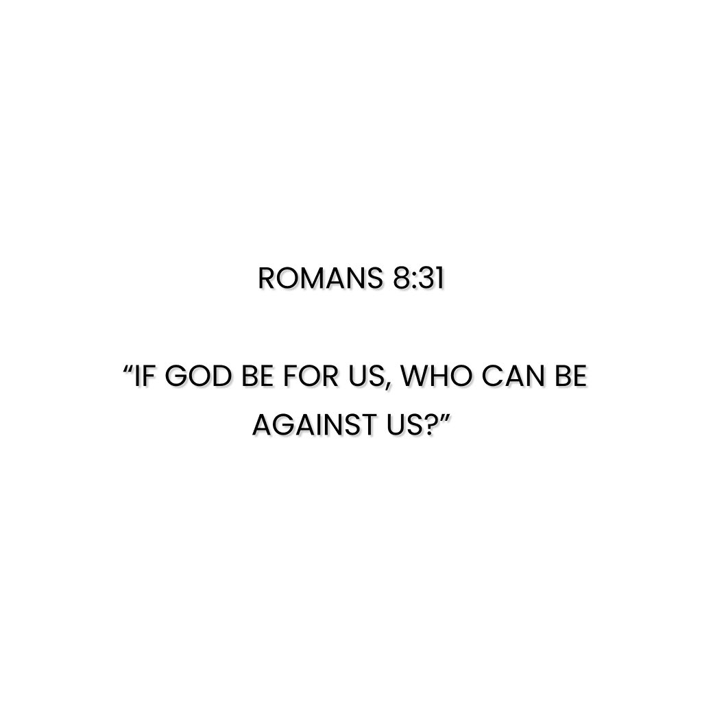 Holy__Bible1's tweet photo. Romans 8:31 https://t.co/pJFsfj8pGV