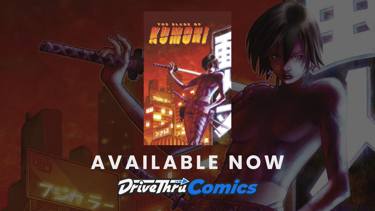 DriveThruComics's tweet photo. The Blade of Kumori GN is available now.

Get it here: https://t.co/kNQSu1yehY

In the mid 19th century, the samurai disappeared forever from the face of the world. Or did they?
#comics #comicbooks https://t.co/NHAy8rD1Qt