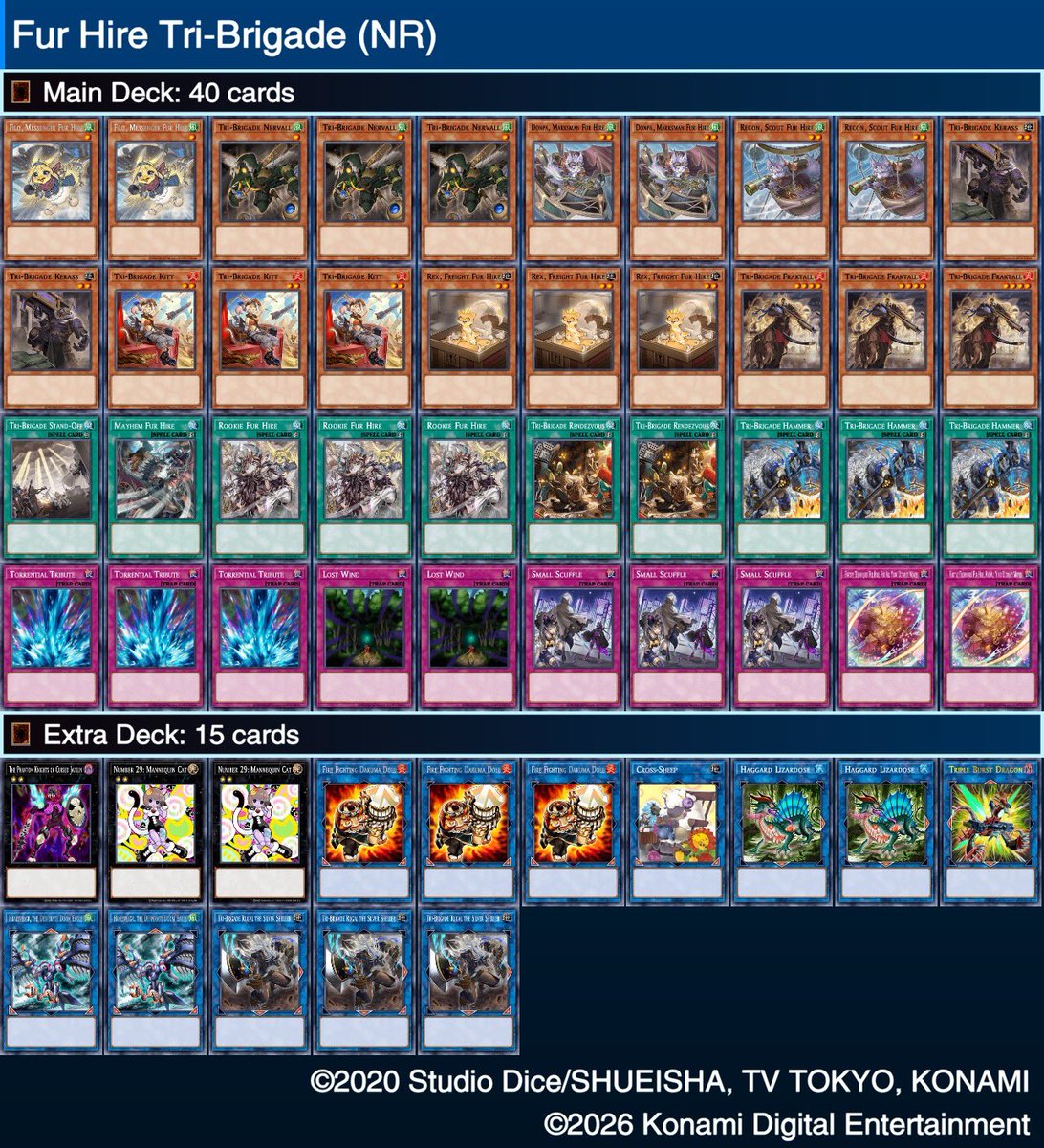Wizrad_NR's tweet photo. N/R duelists!

Dracotail, Fur Hire and Earth Warrior all have received major upgrades to their strategies as of the newest pack release! I went ahead and prepared a few example deck-lists showcasing the new support cards. Feel free to try them out! 

#NRJP #NRformat #NRYuGiOh https://t.co/xLrlBJ6NVQ