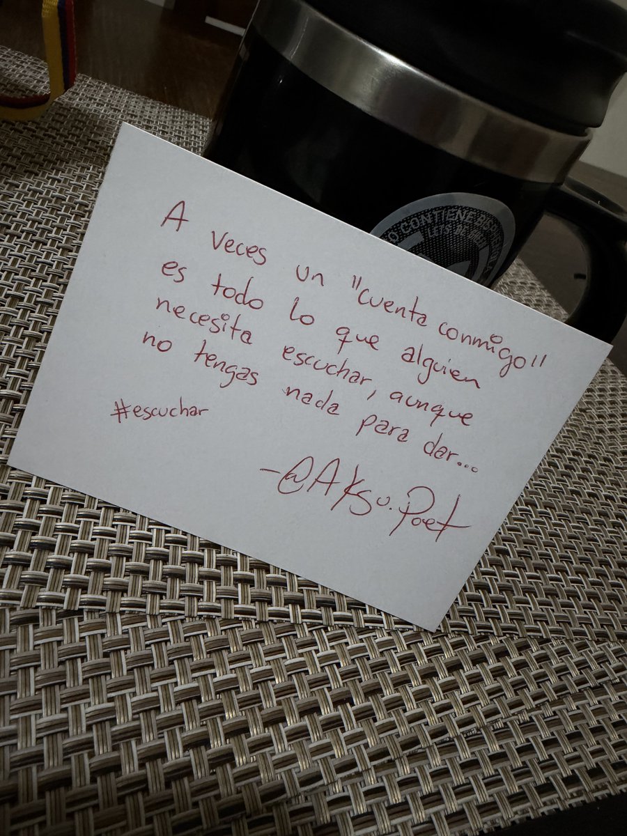Aksu_Poet's tweet photo. “Cuenta conmigo”❤️‍🩹🫂 https://t.co/Xf9xtPcage