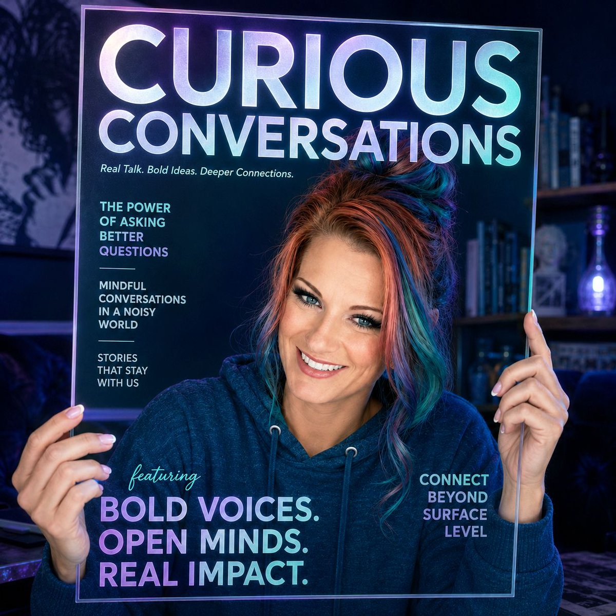 THCHouseStudio's tweet photo. The hardest part of learning AI in a room full of people isn't the AI. It's asking the first question.
Curious Conversations starts with one easy question anybody can answer. Then the floor opens.
Wednesday, 3 PM ET. Free.
https://t.co/KWBQMVHKr9
#TheCuriosityEffect #LearnAi https://t.co/7QB4DdsIB5