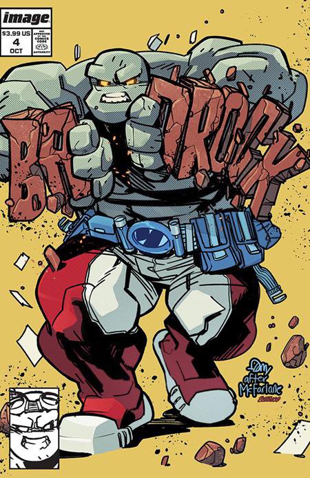 DamooseSeth's tweet photo. One of the covers I did for Badrock no.4 is up on Lunar’s site. This one was a ton of fun to put together! Written by Rob Liefeld, colors by Pedro Estouco, lettered by Rus Wooton, and line art by me! Due in your local store in October! https://t.co/GE3P7E38EV