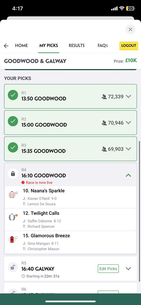 LigmaNosh's tweet photo. Sometimes u just gotta know it 😍 4:10 Goodwood https://t.co/JdSkv76o0G