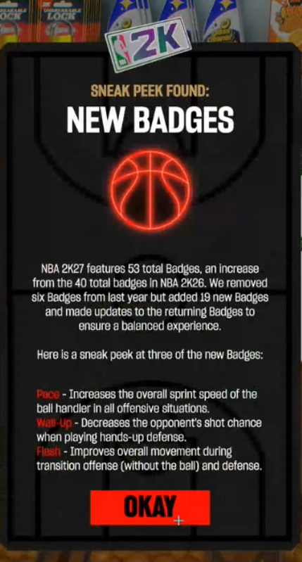 NBA 2K27 Dispatch (News & Info) tweet media