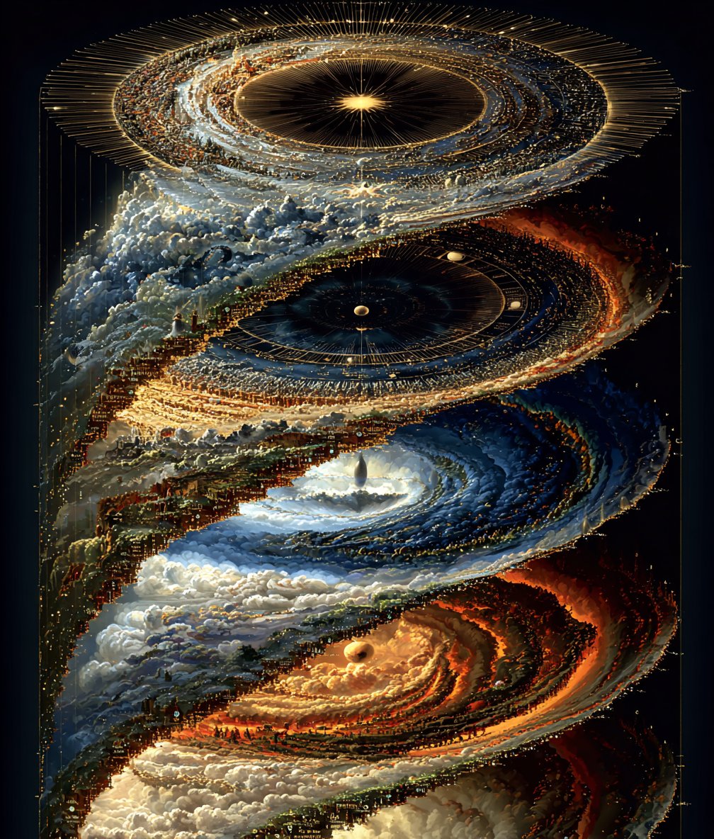 SamInkedArt's tweet photo. Cosmic Layers https://t.co/rxzDNQsRsG