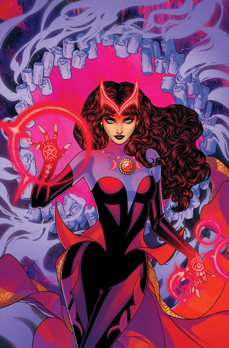 616wandaarchive's tweet photo. Scarlet Witch for Sorcerer Supreme #10 variant cover by Russell Dauterman.

The end of an era, comic out on September 30 https://t.co/vWFxgOLziM