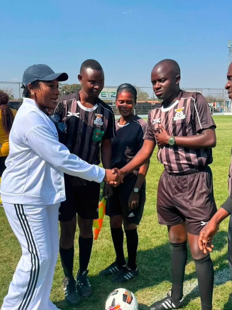 hrc_zambia's tweet photo. @hrc_zambia Chairperson @TowelaSambo has called on Zambians to reject electoral violence, hate speech &amp; intolerance, urging citizens to embrace peaceful participation ahead of the 13 August 2026 polls.

More on our  website: https://t.co/2lGFKp0mJJ

#PeaceThroughSports https://t.co/FAvSyQMg3l