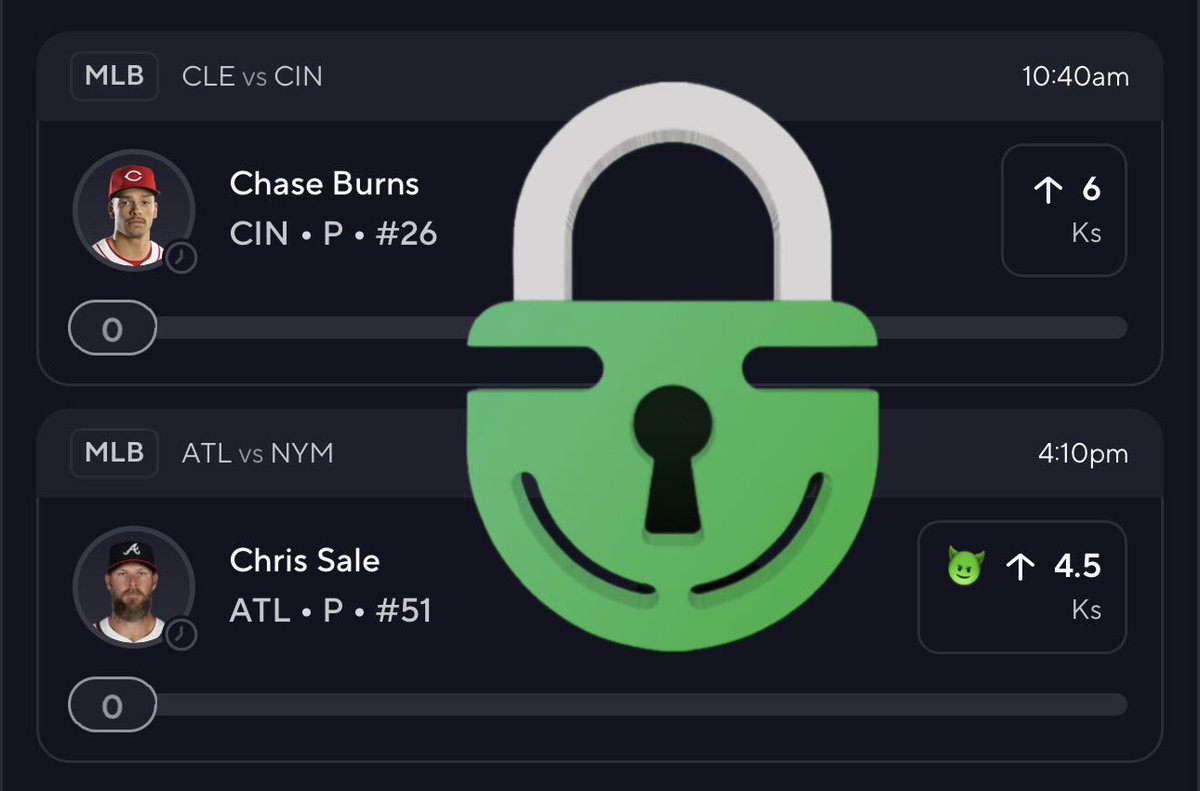 LevsLocks's tweet photo. MLB POTD ⚾️ If my parlay hits, I’ll send $50 via Cash App to one lucky person who likes and retweets this tweet! 🔥 Must like and retweet to enter. Let’s eat! 🍽️

#MLB #PrizePicks #Betting https://t.co/egvuo67PYk