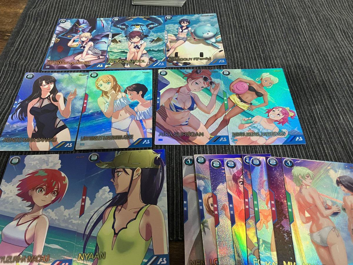 doudemoii_12's tweet photo. 夏キャンペーンで絵柄揃う組み合わせこれだけ？
パラ無いから組み合わせ判らん… https://t.co/1W6T2I0sZX