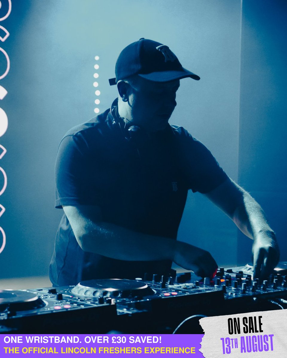lincolnSU's tweet photo. 🚨 HYBRID MINDS ARE COMING TO OFFICIAL LINCOLN FRESHERS! 🚨

Fresh from Reading &amp; Leeds, Creamfields &amp; BassFest, they're heading to The Engine Shed. 🔥

🎟️ Official Freshers Wristbands on sale 13 August
💙 £32
🔥 Save over £30
👉 More info: https://t.co/XTQhpw1ddF https://t.co/DgYfRSLQWK