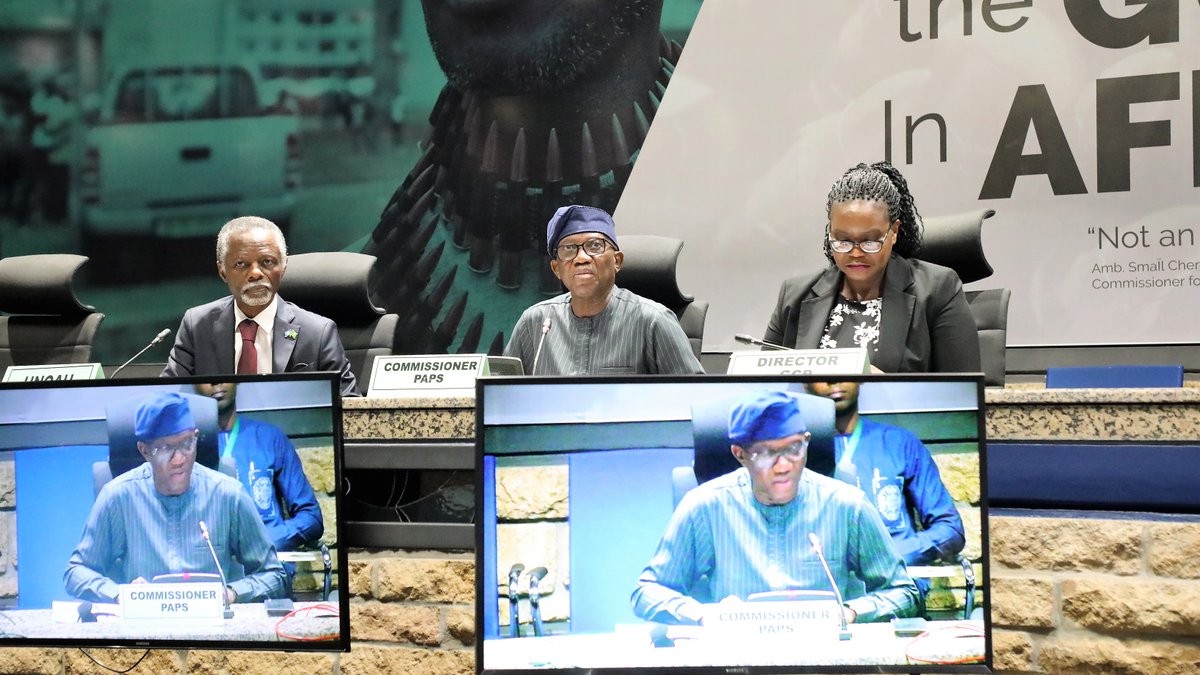 Bankole_Adeoye's tweet photo. Today, I launched the second cohort of the @_AfricanUnion Fellowship Programme on Disarmament and Non-Proliferation, welcoming 15 fellows representing all five regions of #Africa.

I highlighted the Fellowship's role in strengthening Africa's expertise and voice on disarmament while reinforcing #AddisAbaba's position as Africa's diplomatic capital and a hub for dialogue and engagement on the global disarmament agenda.

I also emphasized the importance of aligning global disarmament instruments with African frameworks, including the AU Master Roadmap on #SilencingTheGuns, the #PelindabaTreaty, and the @UN Programme of Action on #SALW, while sustaining a common African position in global forums.

@UNOAU_ 
#AUDF2026