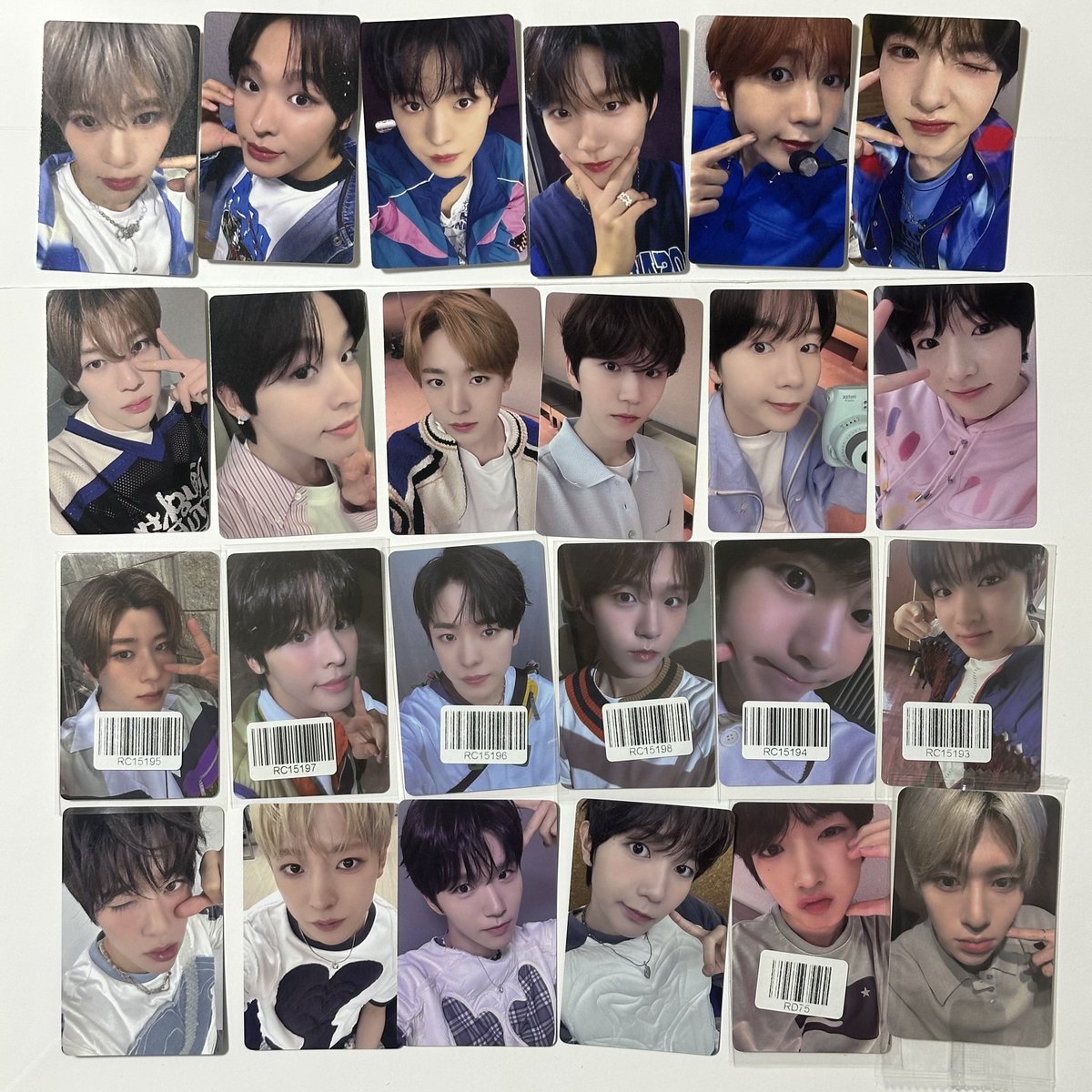 hidiwijj's tweet photo. NCT WISH NCTWISH 交換 トレカ ウィシ YO-I-DON BOY MEETS GIRL mumo mu-moリリイベ シリアル 譲渡 買取

【譲】シオン リク ユウシ ジェヒ リョウ サクヤ 過去トレカ
【求】未使用シリアル

リプ欄にほかのトレカも投稿しております。まとめて交換できる方優先です🙇DMもしくはリプお願いします。 https://t.co/DJ9PoQespc