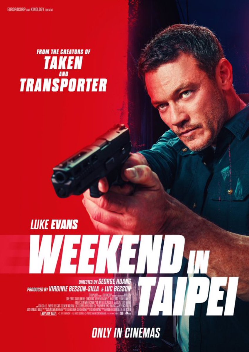 Luke_Evanss__'s tweet photo. John Lawlor’s mission is personal, don’t mess with Family. 
Luke Evans stars in #WeekendInTaipei - In theaters in the US from November 8.
@weekendintaipei https://t.co/9H4NyG8ZZk