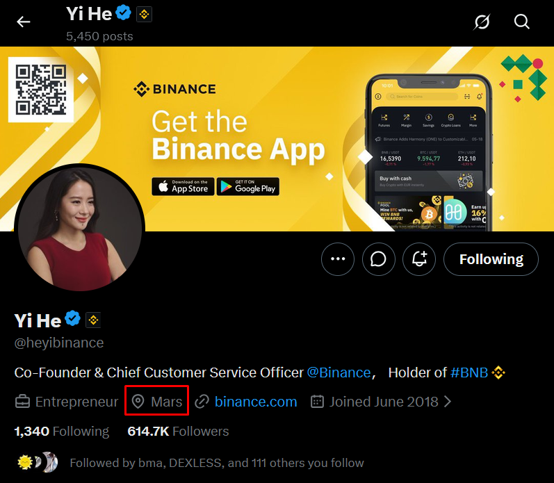 tontheneko's tweet photo. Umm this is actually insane?

Also Flap, the launchpad who brought stock pairs got investment from YZi Labs 2 months ago.

Everything keeps getting more bullish for $MarsCoin on BSC. https://t.co/h96OOfbuno