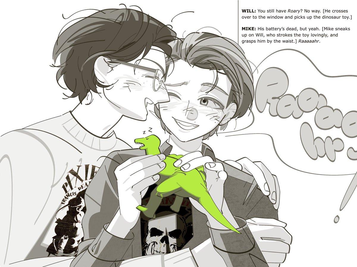 JustMcBaoBao's tweet photo. Mikewill and 🦖
#byler #htdc https://t.co/ynAfDRHaWP