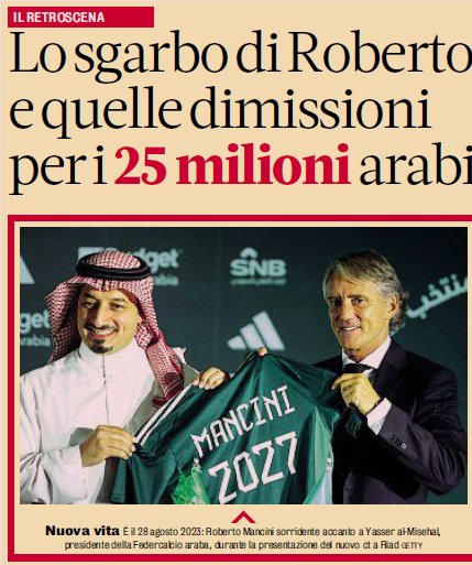 rossonerifreak's tweet photo. 😅 penunjukan Mancini semakin menjustifikasi keputusan Maldini untuk mundur dari FIGC. 

jadi gini ya. Italia gagal lolos ke piala dunia 3 kali beruntun di mana Mancini jadi salah satu bagiannya - tim asuhannya disingkirkan oleh Macedonia Utara secara mengenaskan dan gagal ke Qatar 2022. 

Agustus 2023, ISTRI Mancini nelepon Gravina (ketua FIGC saat itu) bilang bahwa suaminya merasa gak senang karena beberapa alasan dan mungkin ia akan ambil keputusan penting. hari esoknya, kurang dari sebulan menjelang laga penting kualifikasi Euro 2024 Mancini mengundurkan diri LEWAT EMAIL. iya, lewat email. ternyata apa alasan sebenarnya? 

dua minggu kemudian Mancini ditunjuk sebagai pelatih timnas ARAB SAUDI dengan gaji fantastis €25m 😱. pendek kata, Mancini mengkhianati timnas Italia DEMI UANG. di timnas Arab Mancini gagal total dan bertahan hanya 14 bulan, dipecat setelah ditahan imbang 1-1 di kandang oleh King Indo. dapet pesangon fantastis pula.

Juli 2026, setelah keterpurukan panjang dan gagal lolos ke piala dunia untuk ketiga kalinya, akhirnya FIGC memutuskan untuk menunjuk Paolo Maldini sebagai dirtek - figur penting sepakbola Italia, untuk memulai revolusi di timnas, untuk melakukan PERUBAHAN. katanya sih begitu. Maldini menawarkan Andrea Pirlo sebagai pelatih, sosok yang dianggap muda dan fresh terlepas dari rekam jejaknya. DITOLAK karena alasan politis. atas dasar idealisme dan integritas Maldini langsung mundur. 

gak nyampe 3 hari setelah Maldini mundur. gerombolan bangkotan FIGC, dengan segala pemikiran absurd mereka tentang "PERUBAHAN" menunjuk kembali MANCINI, seorang yang sudah dideskripsikan di atas itu. 

dengan fakta konflik kaya gini, orang waras tau lah harus berpihak ke siapa. 🙏

https://t.co/AkEyY2rGMg

https://t.co/ElFDEgWOva