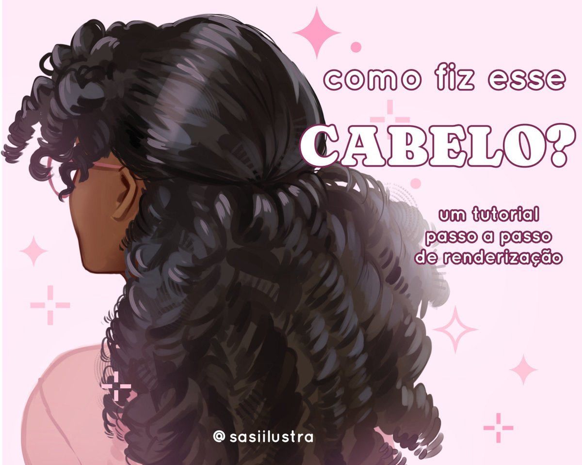 sassiilustra's tweet photo. A pedido de muitos, um tutorial passo a passo de como fazer esse cabelo ✨
(E um pouco da lógica que uso pra fazer outros também) https://t.co/YGikadCqmv