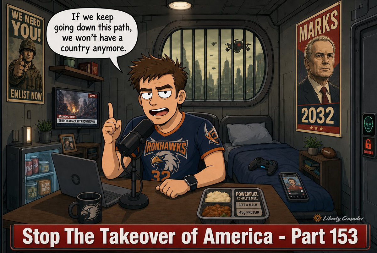 Cosmic_Liberty's tweet photo. @RealAlexJones 1984 is here. Brave New World is here. Fahrenheit 451 is here. The Terminators are built. We are in the Matrix.

The sooner we realize that this stuff isn't coming, it's already here, the better chance we can fight back and win. Otherwise we are just allowing our destruction. https://t.co/fipclnOuxk