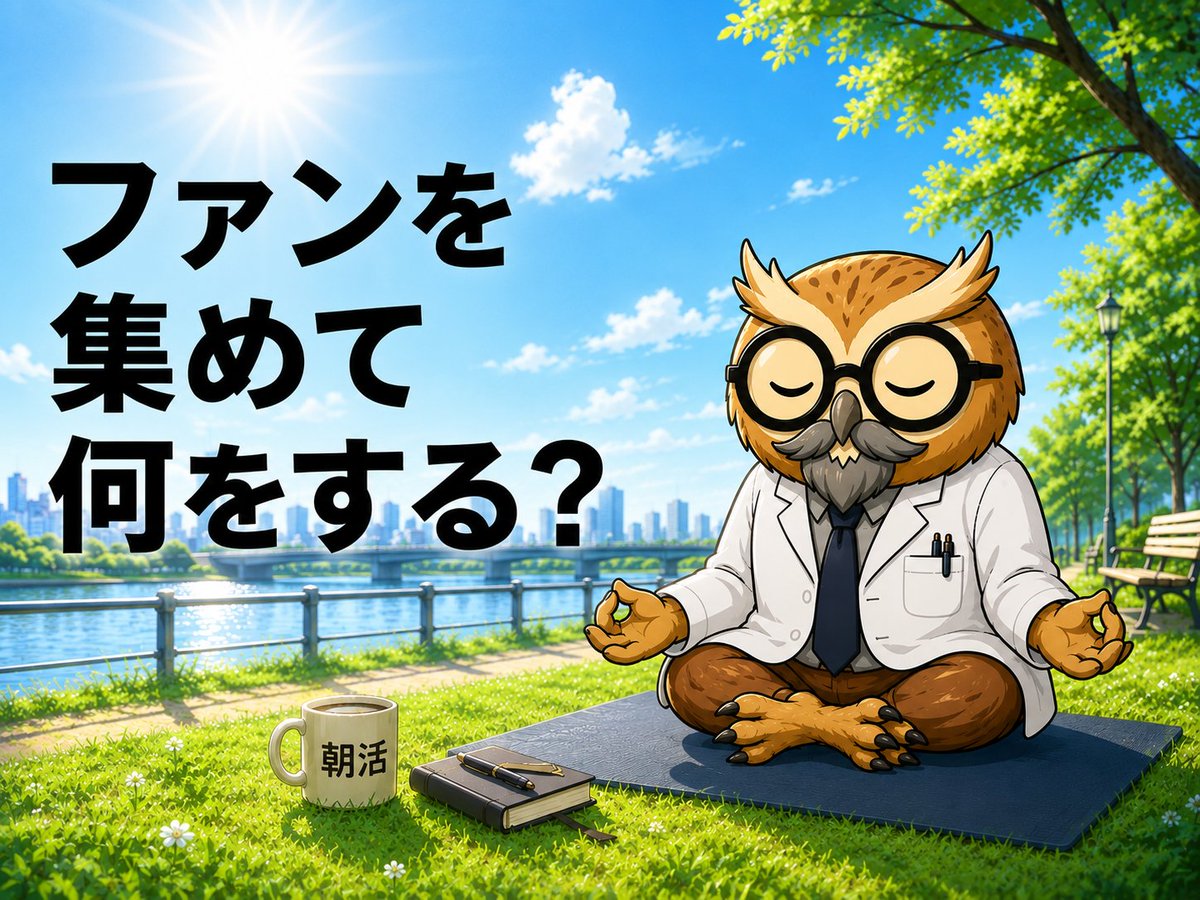 gtdnttu's tweet photo. 大事なことなので3回いいます。

ファンを集めろ！
ファンを集めろ！
ファンを集めろ！

フォロワーでなく
ファンを集めて何をする？

行動でも
目標でもない
目的こそがすべて https://t.co/8WwcmhcE40