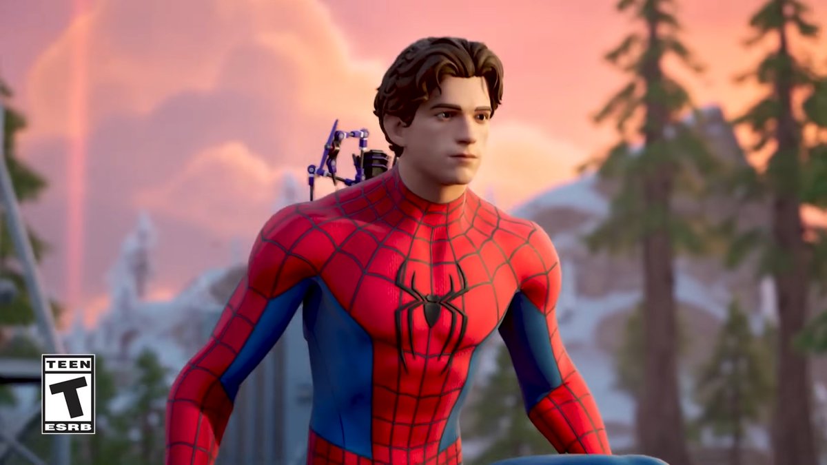 ShiinaBR's tweet photo. SPIDER-MAN BND FORTNITE SKIN https://t.co/6UfnxSKr3P