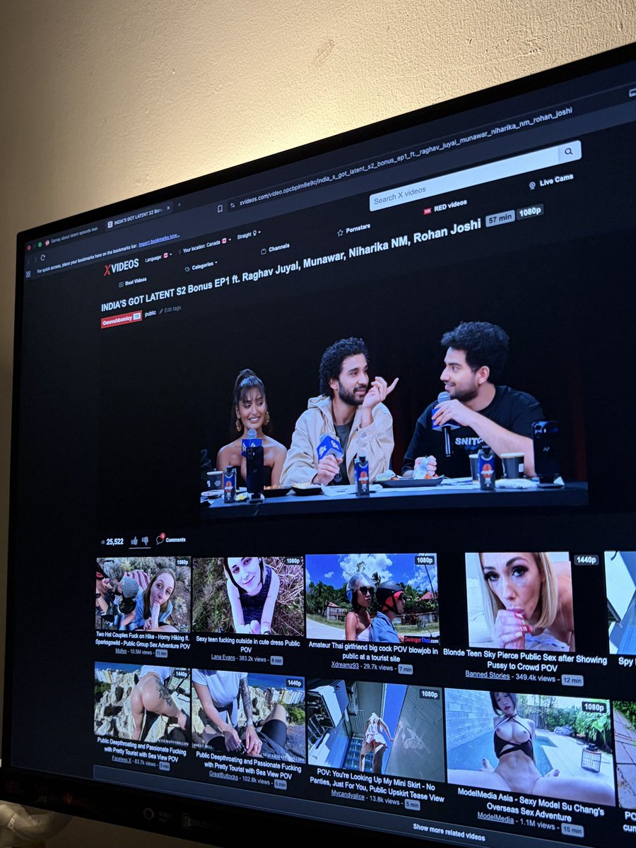 manas_gunner's tweet photo. Someone deadass uploaded the latest latent episode on XV*DEOS 😭 https://t.co/nu4E8ICXEA