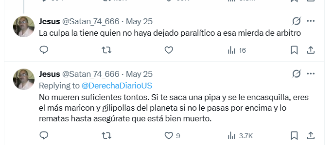 Salva_No_Name's tweet photo. @Satan_74_666 @de_infantil O a cualquiera. Jesús Perez P https://t.co/f89omaYhJR
