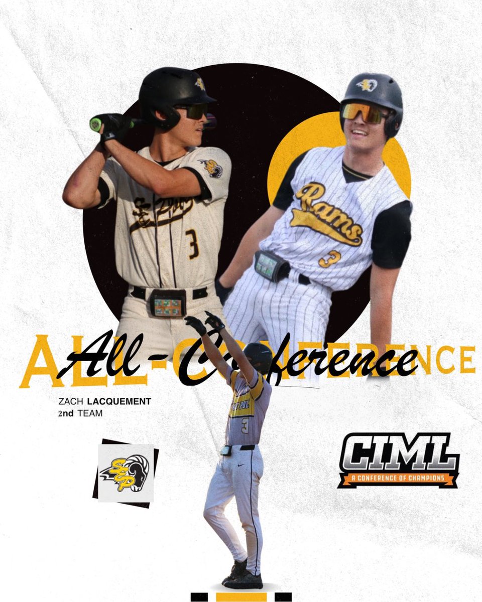 BaseballSEP's tweet photo. 🔥ALL-CONFERENCE🔥
Congrats to our guys who were selected with CIML All-Conference honors!
#processoveroutcome https://t.co/n4Y1ngfV0B