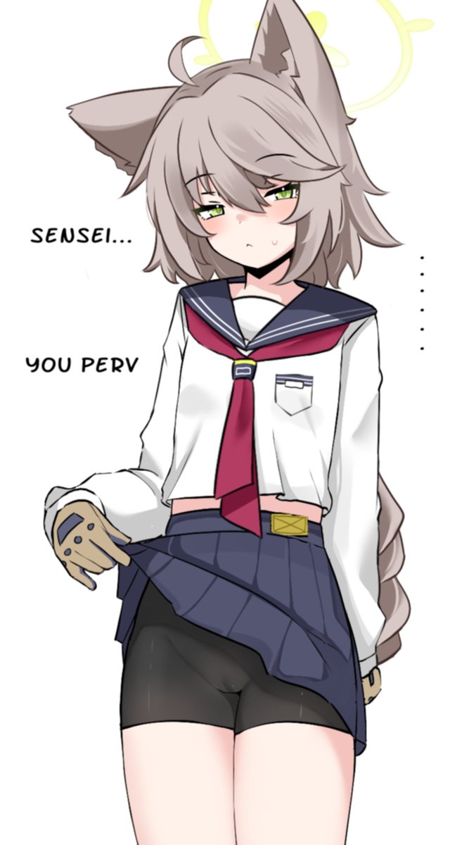 Sari4O4's tweet photo. Perv~

#ブルアカ #BlueArchive https://t.co/FuCQzGpftT