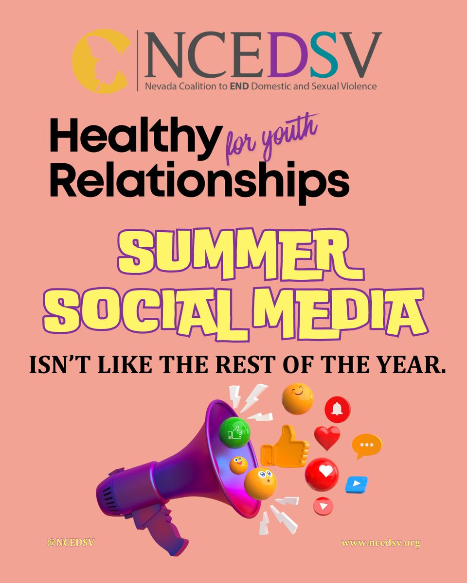 NCEDSV's tweet photo. Summer brings more time online and more opportunities to practice healthy relationship skills.

Visit https://t.co/ipdF0ae7fB for additional resources on building healthy relationships and preventing violence before it starts. 

#HealthyRelationships #SocialMediaSafety #NCEDSV https://t.co/EiM3SyRPg6