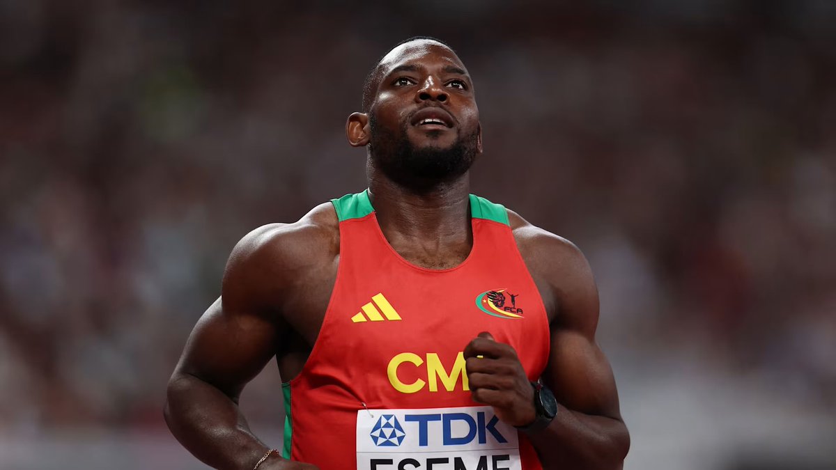 TheCameroonianZ's tweet photo. Médaille d'Or pour Eseme Emmanuel Alobwede #Glasgow2026.

*Nouveau record national et personal best (9"83).

#Cameroon🇨🇲 #CommonwealthGames https://t.co/CgxoxdseXu