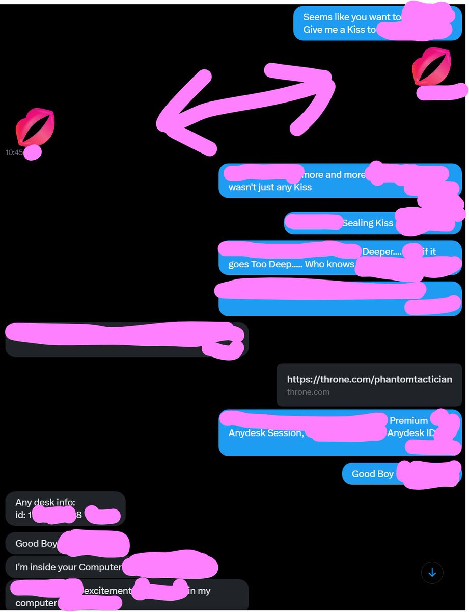 Phantom_Tactic's tweet photo. Domain Active.

Premium Anydesk Sessions are Fun💻
For both Myself and Thyself 💋

Want to Give it a Go?
Send me a DM 💙

Join my Drawings 💕
Just Give in.... 💗

#2DFD #Clickslut #Accountplay #Passwordplay #Techdom #AnyDesk #Findom #Riskylink #NSFW #Femdom #ASMR #Hypnosis #JOI https://t.co/wf49DVw0s7