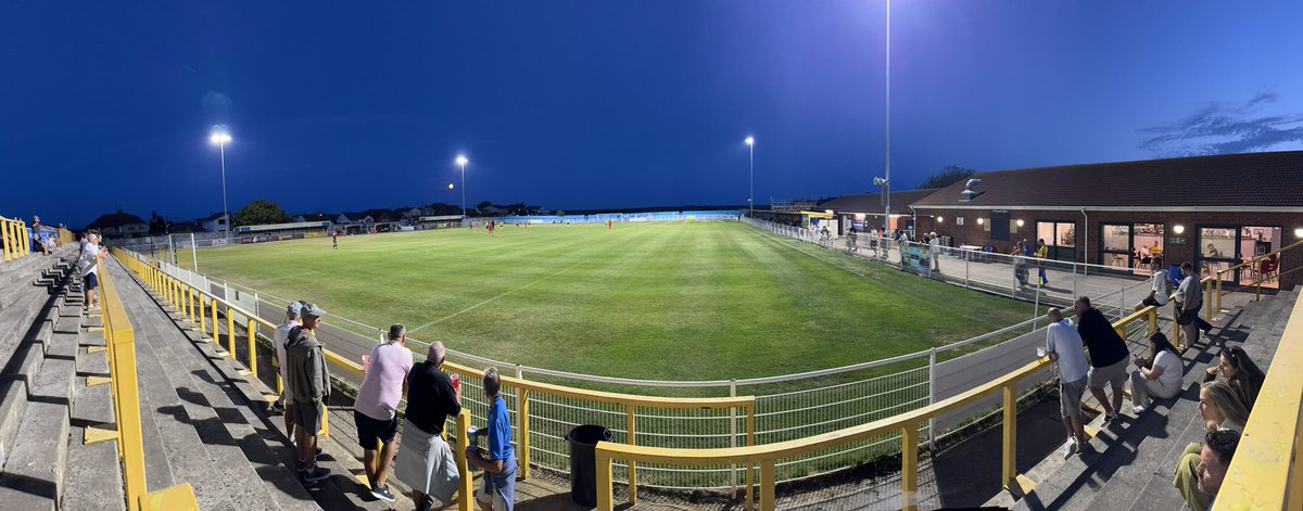 TeamJellyfishUK's tweet photo. Out on the road tonight with Dad for the friendly between @CIFC and @AveleyFC 

A nice flowing game on a warm summers night 

Any early showing for my @mplscitysc 10th anniversary wings https://t.co/L7SlAaLUIC