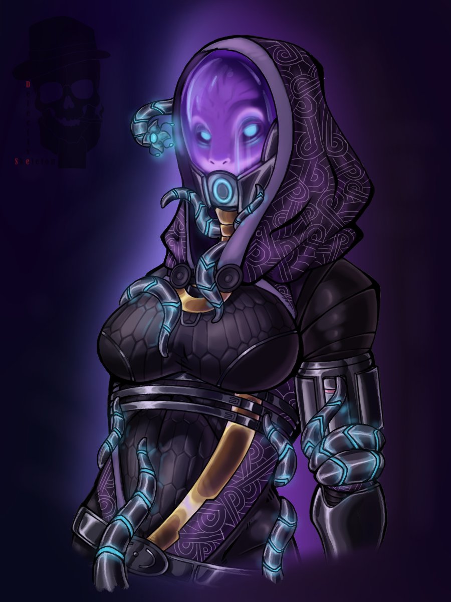 Det_Skeleton's tweet photo. Tali art finished! 
(Damn reapers made me to draw Alt version)
#Mass_effect #Quarian #Art #Tali https://t.co/BR9KybohQX