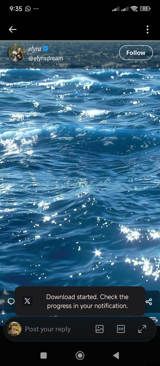 oceanweavee's tweet photo. Sea therapy https://t.co/GlvEwdtEBM