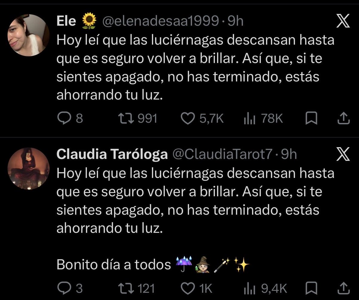 daniBesoss's tweet photo. @ClaudiaTarot7 Inspiraciones https://t.co/znvnCOufn8