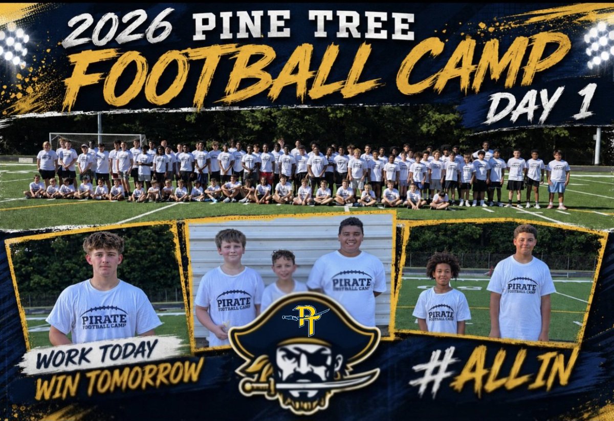 PTFootballTX's tweet photo. Day 1 was a great success! ☠

Thanks to everyone who came out and made it a fun, competitive night. We'd love to see everyone back for 

If you came yesterday, we can't wait to see you back tonight! If you missed Day 1, it's not too late come join us for Day 2 and be a part! https://t.co/Q2mjKvD0Py