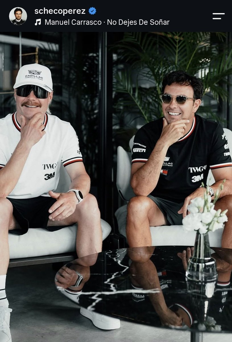 checosrootz_'s tweet photo. Valtteri ya hizo su debut en la cuenta de Checo https://t.co/PbiwxCy5b4
