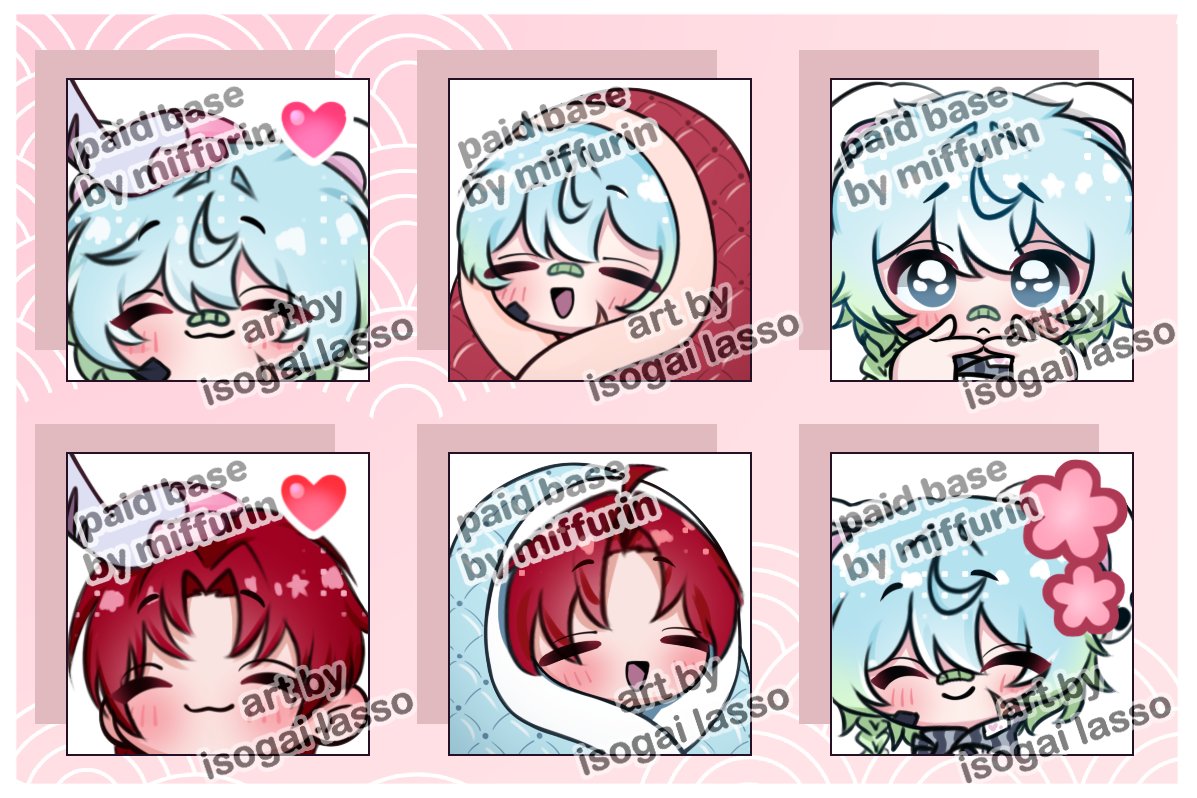 isogailasso's tweet photo. Emotes for @yanny_ter 🤍 https://t.co/ygKAr4wyDh