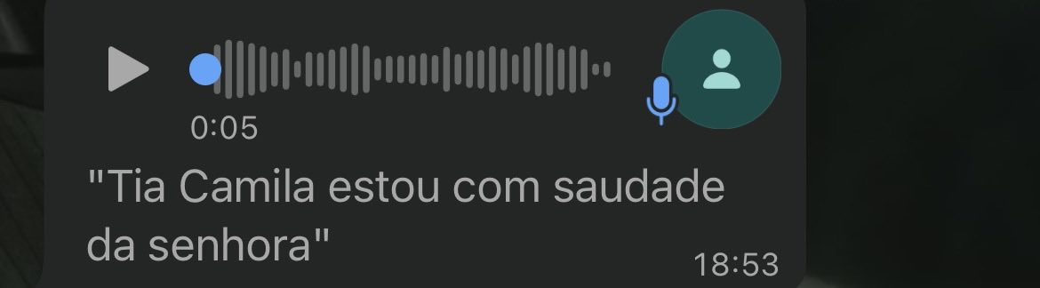 flameng0cami's tweet photo. Não queria ri, mas ontem recebi mensagem de áudio do número salvo “xxxx PAI”, assustei de primeira. 

Era a neta dele de consideração dizendo que estava com saudade de mim. 

Ganhei umas sobrinhas que me amaram. 
A vida é muito doida, toda vez que paro para pensar https://t.co/rf2Uum00bg
