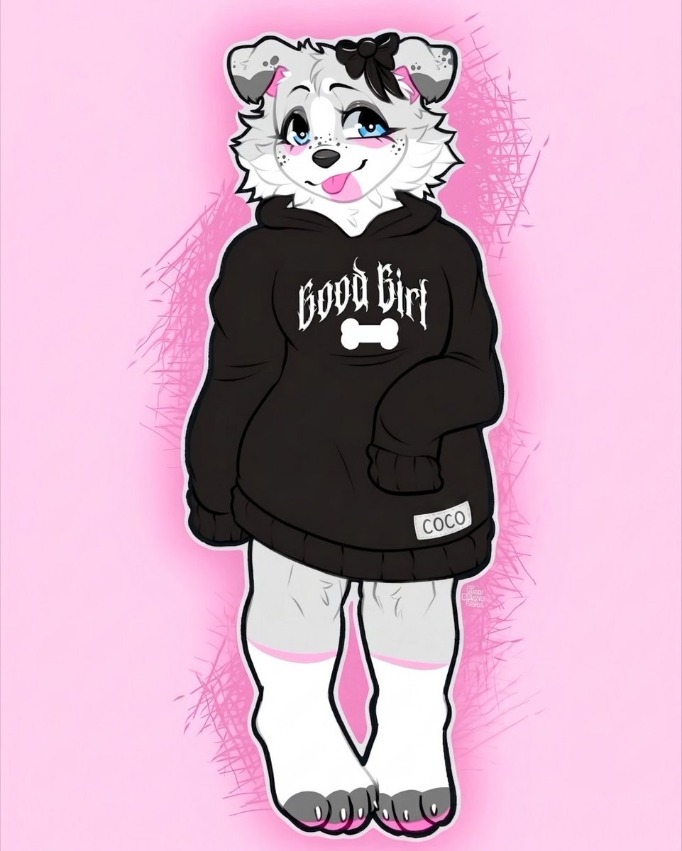 Coco_77272's tweet photo. My fursona Coco just chilling in her favorite oversized hoodie! 🐾✨

#fursona #fursonaart #furryfandom #furryartist #ocart #cuteart #cozyvibes #digitalart https://t.co/ygwsZUA3uv