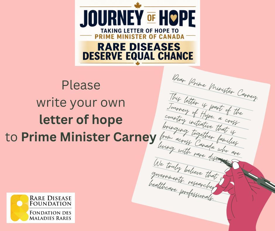 rarediseasefdn's tweet photo. Rare diseases deserve an equal chance. 💙

A family is driving across Canada to prove it, and they're bringing your letters with them. Write yours today. ✍️ and send it to @Spg Hopefoundation Gurmoh

#RareDisease https://t.co/lqAFFHRuli