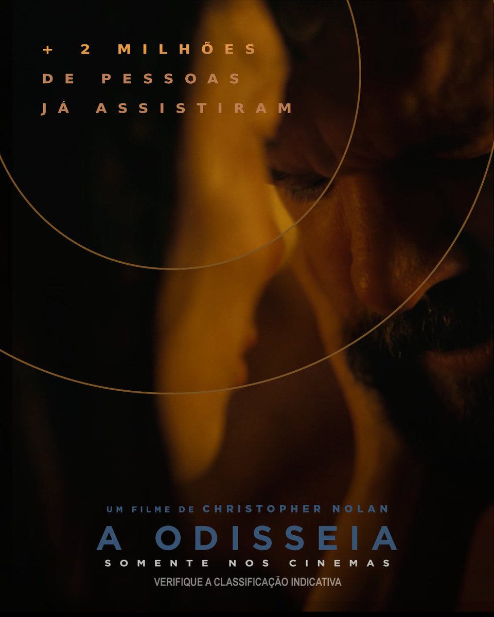 UniversalPicsBr's tweet photo. Mais de 2 milhões de pessoas já viveram essa jornada (e contando)! 

Chegou a sua vez de embarcar em #AOdisseiaFilme, de Christopher Nolan, nos cinemas. Garanta seus ingressos através do link na bio. https://t.co/yLJZyc9MyC