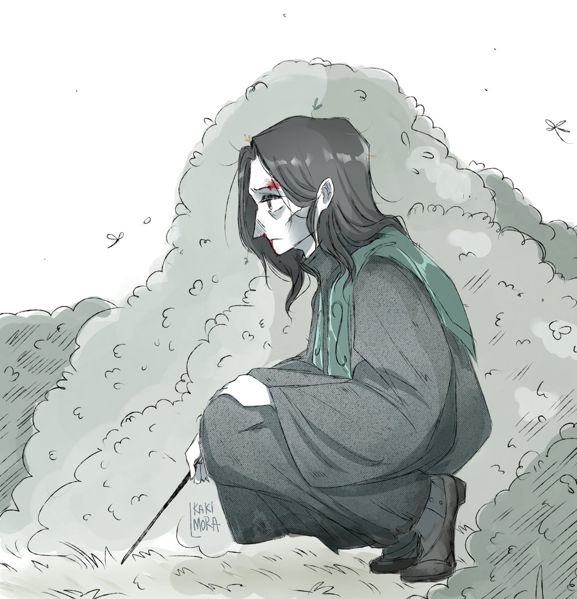 kakimora_7's tweet photo. Hiding from the Marauders

#severussnape #snape #snapeart #severussnapefanart #harrypotter #snapefanart #hpart #hpfanart https://t.co/ocJOgVpb5S