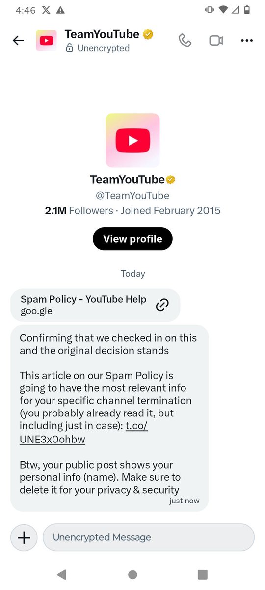 Anthony245L's tweet photo. They send the same copy-paste reply. I don't know what else to do? This isn't working.  People are tired of posting the same shit over again then the same copy-paste reply. I just want my channel back. https://t.co/wo20T6LHu2