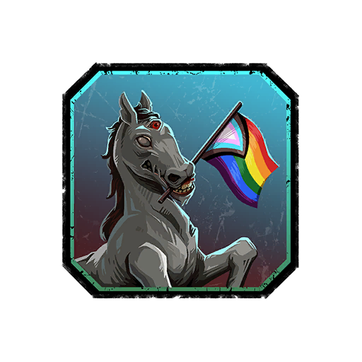 DicasByDaylight's tweet photo. A comunidade libera códigos para ganhar as recompensas do Into The Rainbow atingindo as metas de arrecadação para o InterPride.

- 7 500 Euros = Amuleto da Lanterna
- 10 000 Euros = Código de 100 000 bloodpoints
- 12 500 Euros = Amuleto da Caixa
- 15 000 Euros = 300 Fragmentos Iridescentes
- 17 500 Euros = Ícone do Maurice Pride Flag
- 20 000 Euros = 300 000 bloodpoints.

No momento desse post, que é apenas algumas horas após o começo, o valor das arrecadações estão em 4 000 euros.