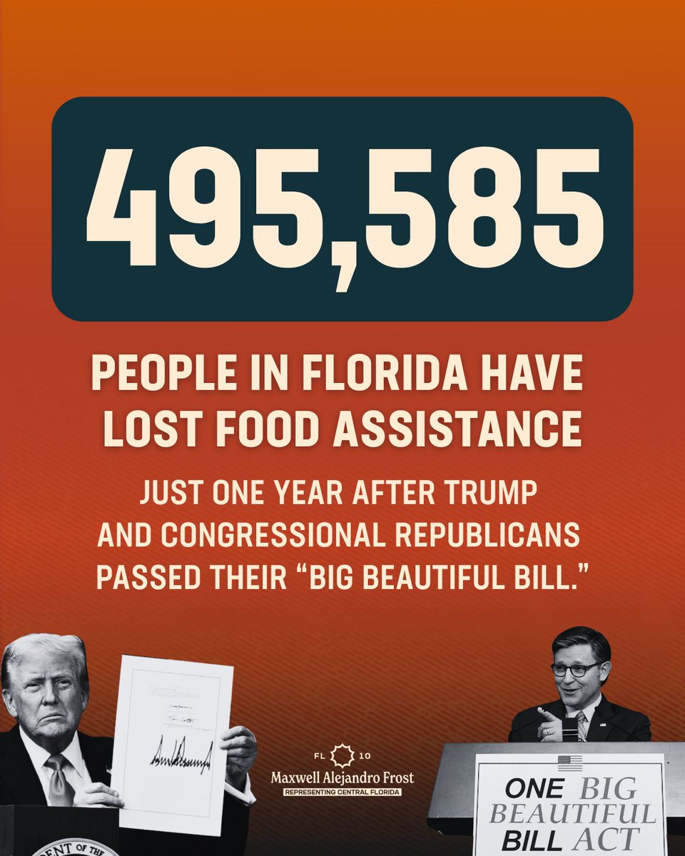 Congressman Maxwell Alejandro Frost tweet media